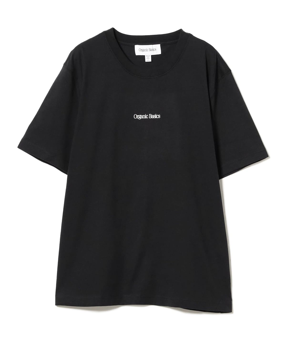 Organic Basics / True Logo Tee Tシャツ・カットソー WOMEN BLACK M Organic Basics / True Logo Tee Tシャツ・カットソー WOMEN BLACK M