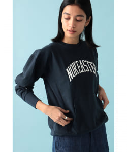 〈WOMEN〉Champion × Pilgrim Surf+Supply / Long sleeve Crew Neck T-Shirt