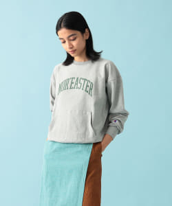 〈WOMEN〉Champion × Pilgrim Surf+Supply / Long sleeve Crew Neck T-Shirt