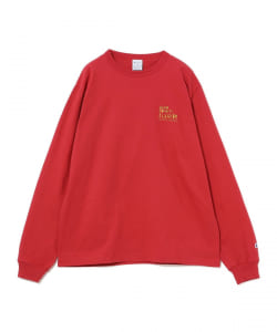 【EXCLUSIVE】Champion / Mike Pare Embroidery Long Sleeve Tee〈WOMENS〉