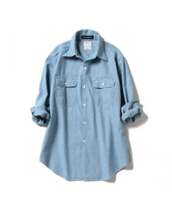 MADISONBLUE / HAMPTON Chambray Shirt Vaio Wash