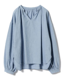Pilgrim Surf+Supply / Turiya Chambray Pintuck Shirt