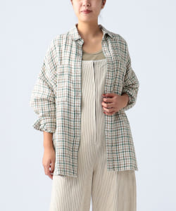 Pilgrim Surf+Supply / Aria Plaid Oversized Shirt