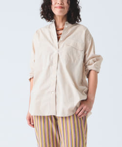 Pilgrim Surf+Supply / Clarice Band Collar Shirt