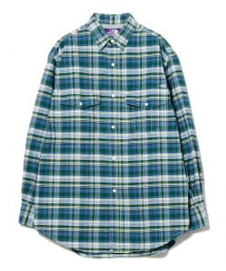 〈WOMEN〉THE NORTH FACE PURPLE LABEL / Madras OX Big Work Shirt