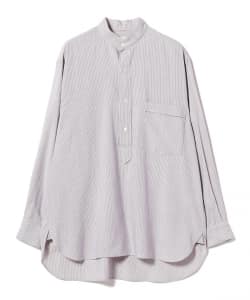 COMOLI / Stripe Pullover Shirt