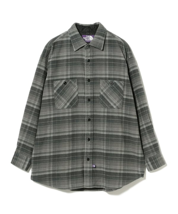 Pilgrim Surf+Supply Pilgrim Surf+Supply THE NORTH FACE PURPLE LABEL / Flannel Double Pocket Field Work Shirt (Shirts, Blouses, Casual Shirts) Available at BEAMS Pilgrim Surf+Supply Pilgrim Surf+Supply THE NORTH FACE PURPLE LABEL / Flannel Double Pocket Field Work Shirt (Shirts, Blouses, Casual Shirts) Available at BEAMS