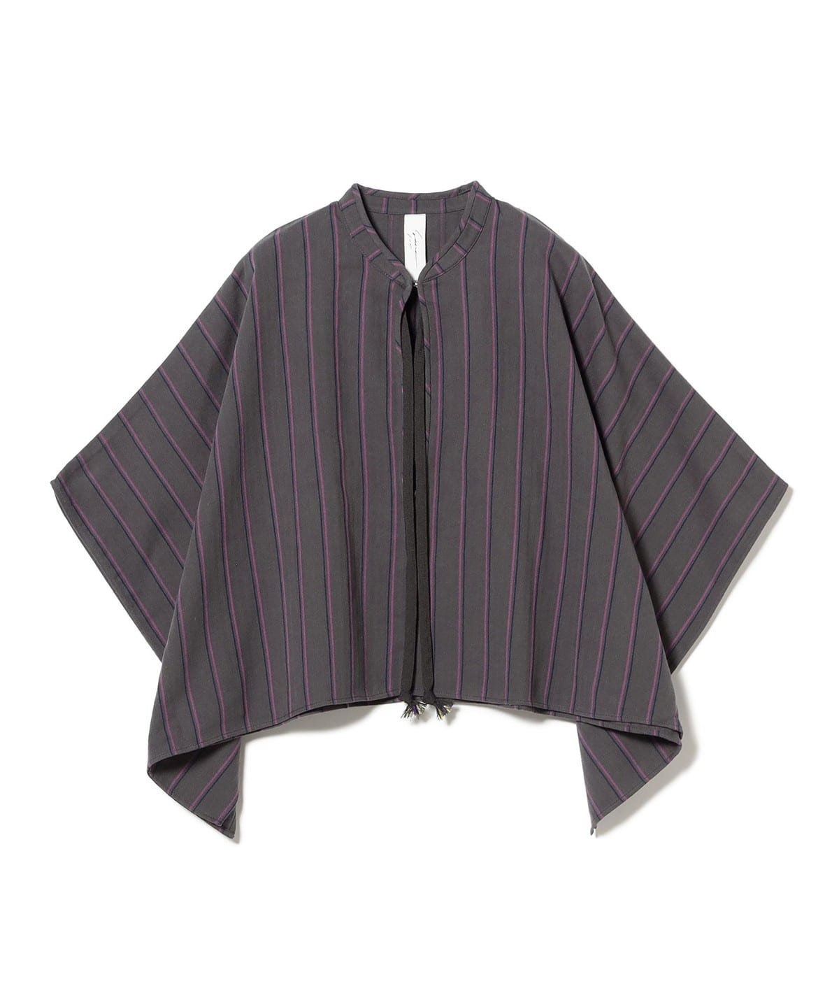 SANA 1 in 75 / Tassel Blouse シャツ・ブラウス WOMEN PURPLE STRIPE ONE SIZE SANA 1 in 75 / Tassel Blouse シャツ・ブラウス WOMEN PURPLE STRIPE ONE SIZE