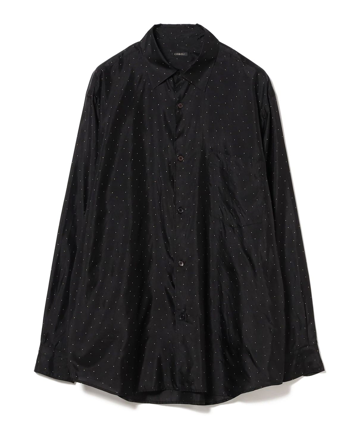 COMOLI コモリ / Silk dot shirt シャツ・ブラウス WOMEN DOT 1 COMOLI コモリ / Silk dot shirt シャツ・ブラウス WOMEN DOT 1