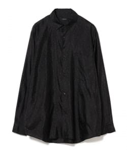 COMOLI / Silk dot shirt