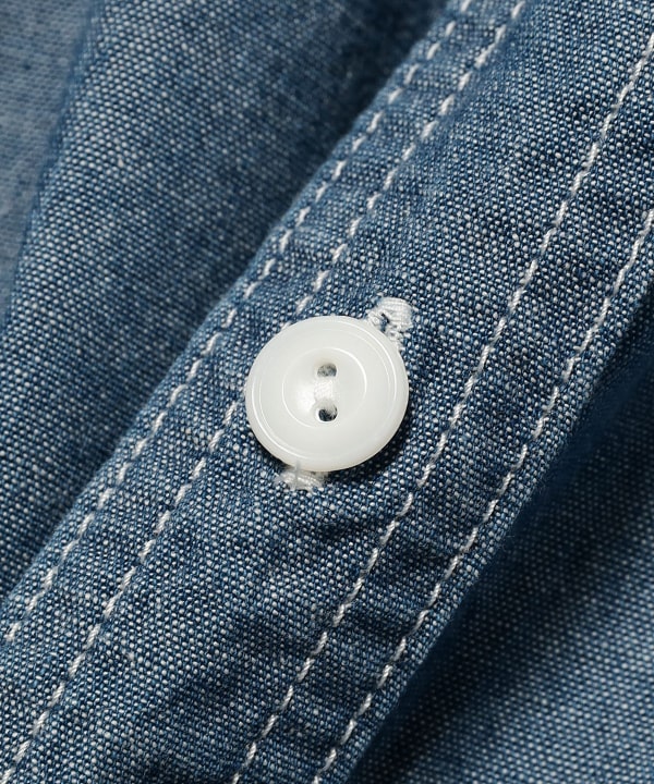 REMI RELIEF/レミレリーフ】Chambray シャツ ベージュ
