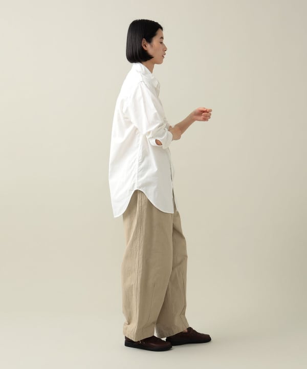 REMI RELIEF/レミレリーフ】Chambray シャツ ベージュ