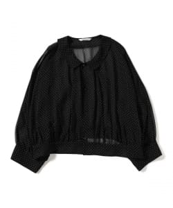 TOUJOURS / Collared Bolero Blouse