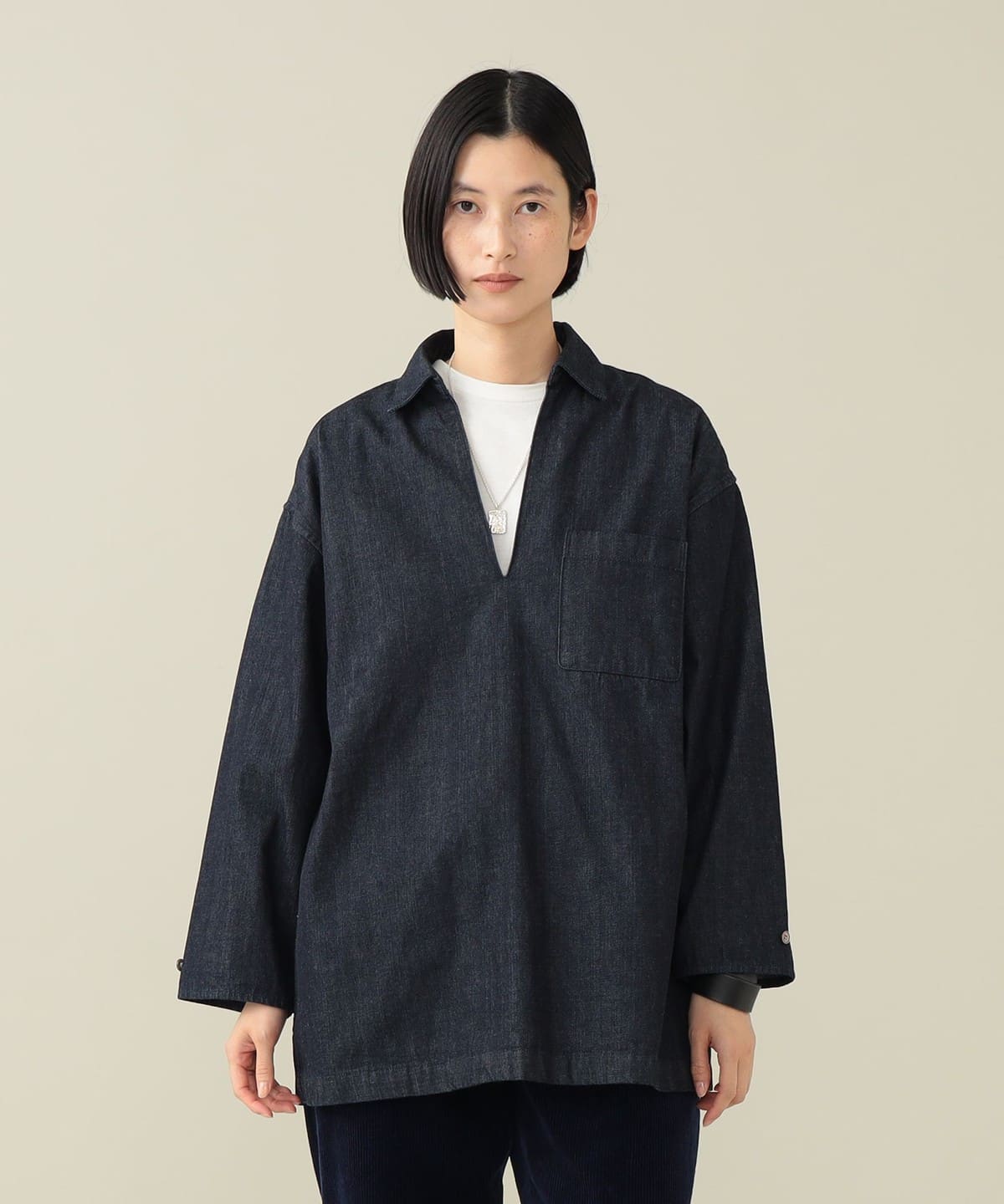 Celeste Pullover Shirt シャツ・ブラウス WOMEN INDIGO 1 Celeste Pullover Shirt シャツ・ブラウス WOMEN INDIGO 1