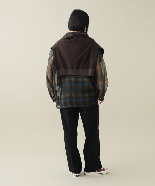 Dieter Sheer Popover Shirt Model：H170cm Size：1