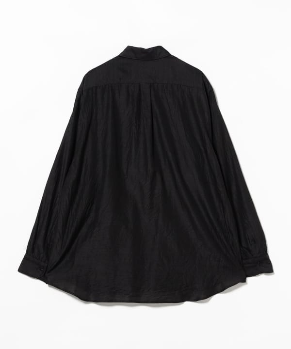 COMOLI / WOOL SILK COMOLI SHIRT