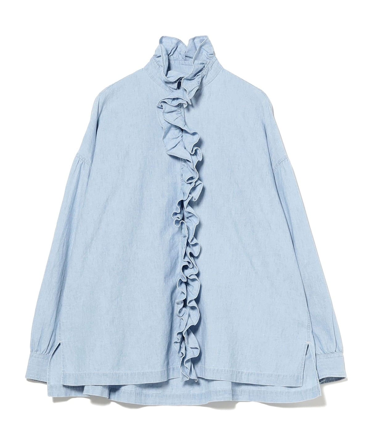Pilgrim Surf+Supply Pilgrim Surf+Supply TOUJOURS Ruffle Shirt 