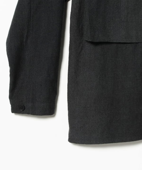 〈WOMEN〉KAPTAIN SUNSHINE / Uneven-dyed Gabardine Field Shirt Jacket