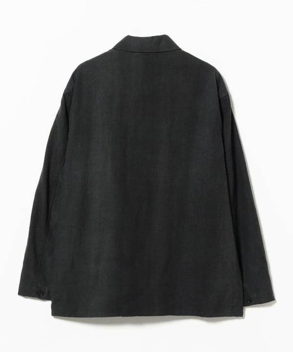 〈WOMEN〉KAPTAIN SUNSHINE / Uneven-dyed Gabardine Field Shirt Jacket