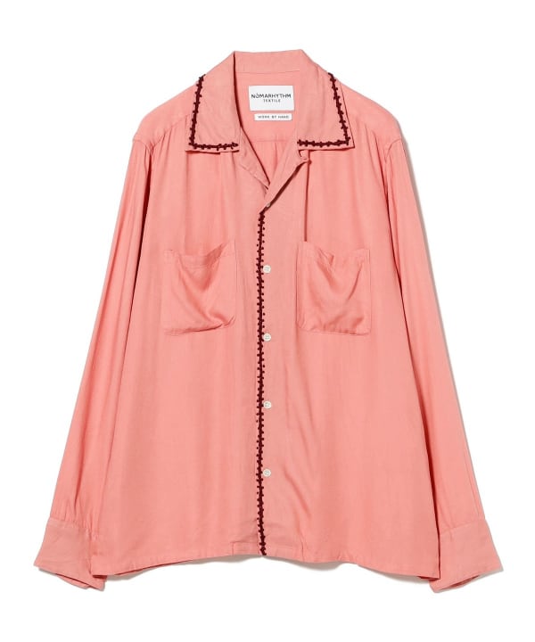NOMARHYTHM TEXTILE / Trim Embroidery Shirt