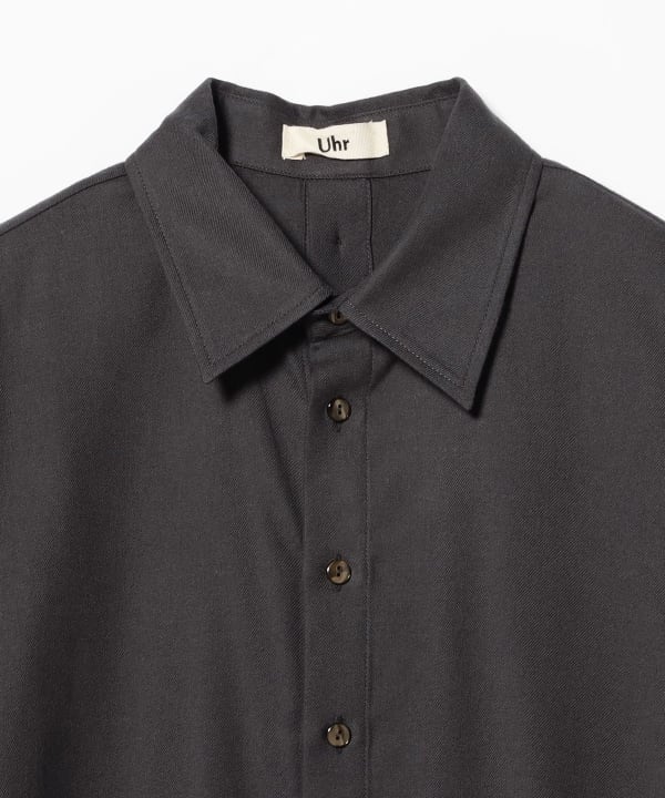 【EXCLUSIVE】Uhr / 2Way Big Shirt　AW26