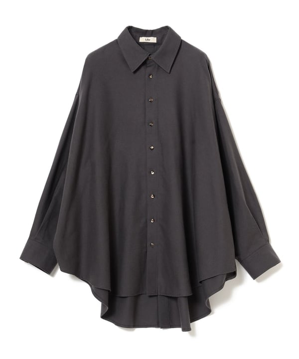 【EXCLUSIVE】Uhr / 2Way Big Shirt　AW26
