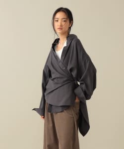 【EXCLUSIVE】Uhr / 2Way Big Shirt　AW26