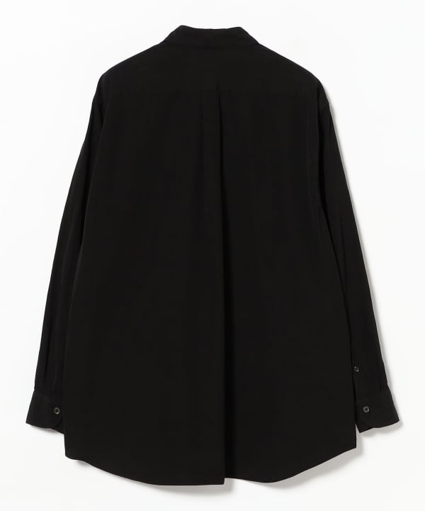 COMOLI /  BLACK COMOLI SHIRT