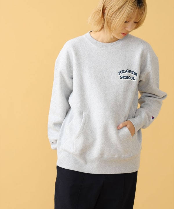 Pilgrim Surf+Supply（ピルグリム サーフ+サプライ）【COLLABORATION】〈WOMEN〉Champion / Reverse  Weave Sweatshirt（トップス スウェット）通販｜BEAMS