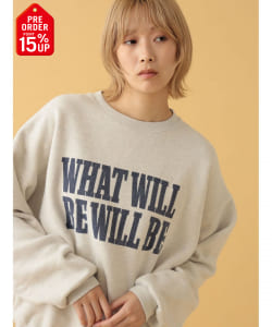 【+15%ポイントUP】【EXCLUSIVE】REMI RELIEF / Printed Crew Sweat