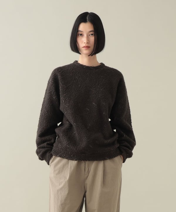 【+10%ポイントUP】Norton Fleece Crew Model：H170cm Size：XS