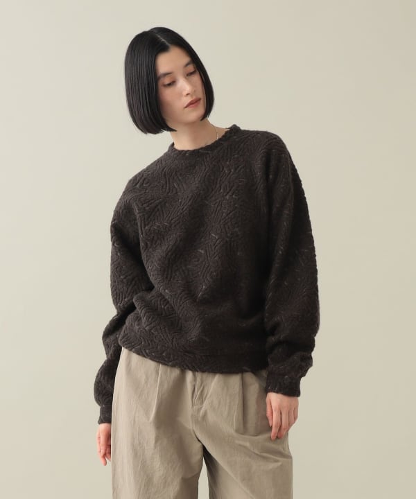 【+10%ポイントUP】Norton Fleece Crew Model：H170cm Size：XS
