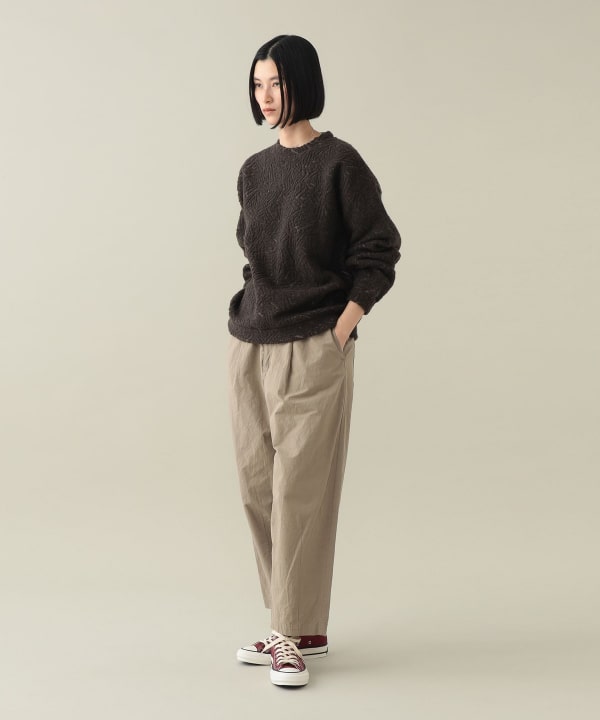 【+10%ポイントUP】Norton Fleece Crew Model：H170cm Size：XS