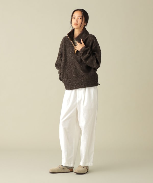 【ノベルティ対象】Watkins Fleece Popover Model：H173cm Size：XS