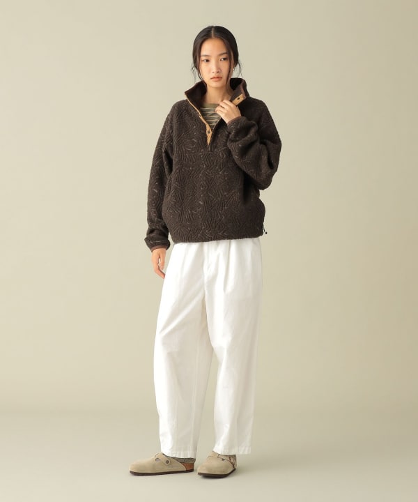 【ノベルティ対象】Watkins Fleece Popover Model：H173cm Size：XS