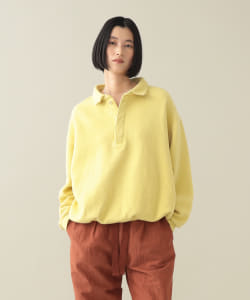 【EXCLUSIVE】REMI RELIFE / HALF BUTTON SWEAT