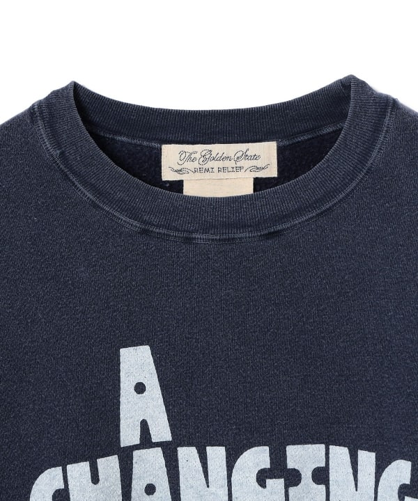 【+10%ポイントUP】【EXCLUSIVE】REMI RELIEF / PRINT CREW SWEAT