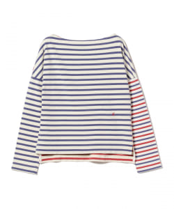 MADISONBLUE / Border Boat Neck Pullover