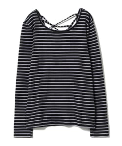 R JUBILEE / Border Back Laceup Tee
