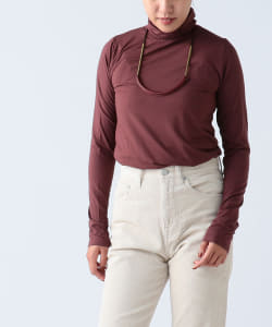 Baserange / Turtle Neck in Ter Purple