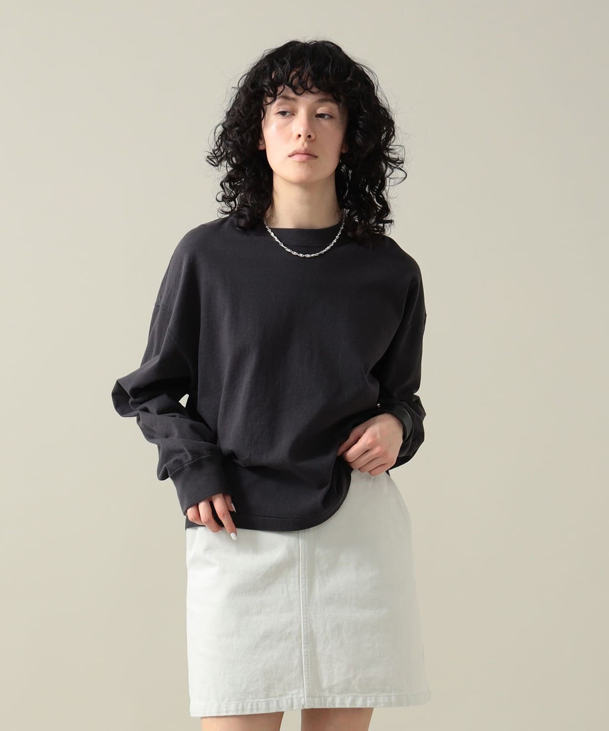 Z. Lottie Long Sleeve T-shirt Tシャツ・カットソー WOMEN SUMI BLACK 1 Z. Lottie Long Sleeve T-shirt Tシャツ・カットソー WOMEN SUMI BLACK 1
