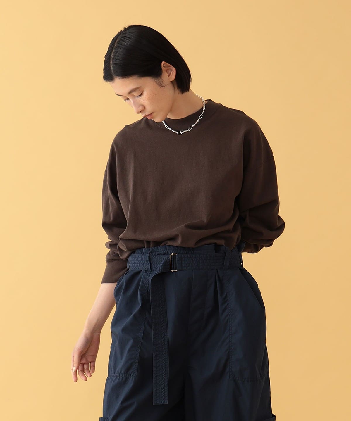 Z. Lottie Long Sleeve T-shirt Tシャツ・カットソー WOMEN UMBER 1 Z. Lottie Long Sleeve T-shirt Tシャツ・カットソー WOMEN UMBER 1