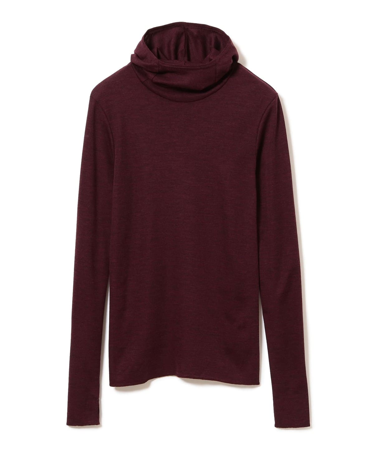 Eileen Wool Hoodie Tシャツ・カットソー WOMEN BURGUNDY 1 Eileen Wool Hoodie Tシャツ・カットソー WOMEN BURGUNDY 1
