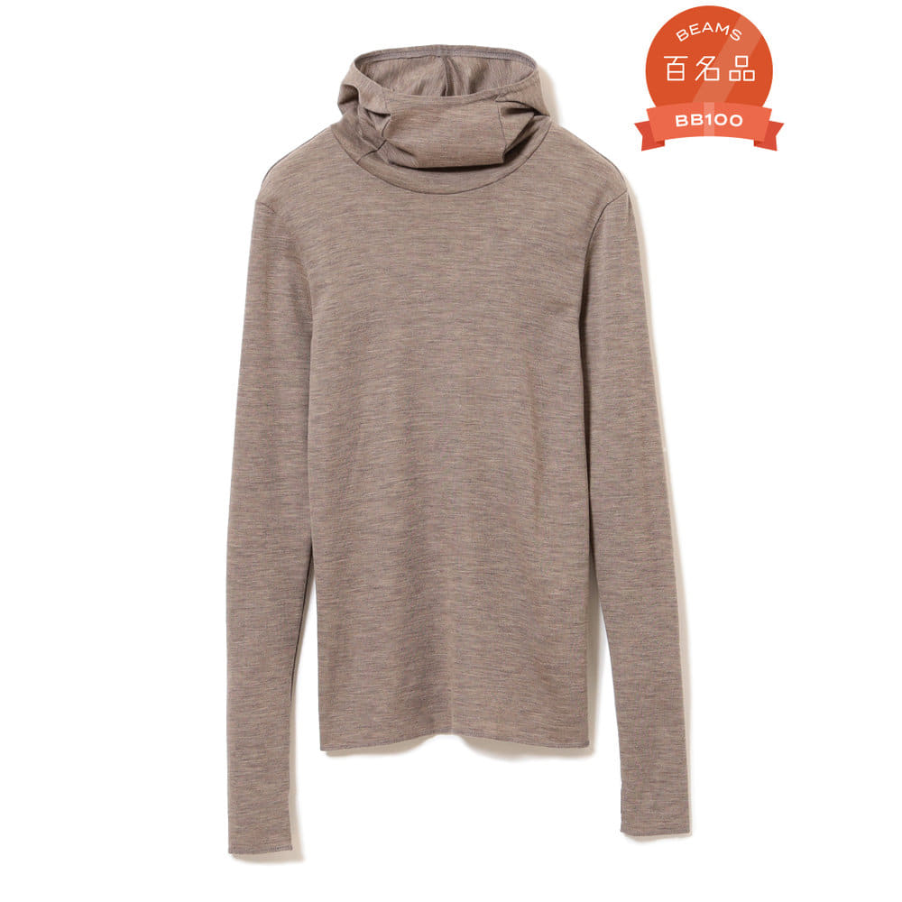 Eileen Wool Hoodie Tシャツ・カットソー WOMEN TAUPE 1