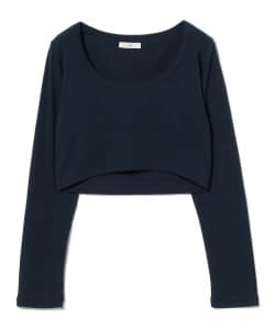 onit / COTTON RIB SHORT LENGTH L/S T-SHIRT