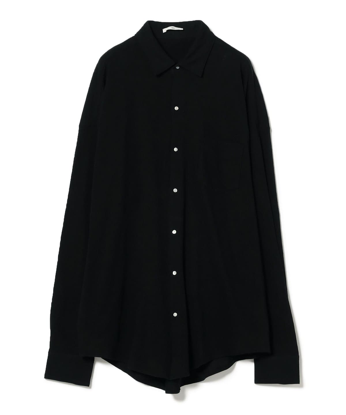 onit / ROUGH COTTON OVERSIZED SHIRT シャツ・ブラウス WOMEN BLACK 1 onit / ROUGH COTTON OVERSIZED SHIRT シャツ・ブラウス WOMEN BLACK 1