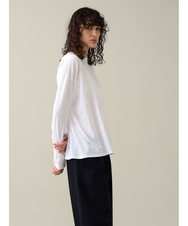 トップス AUBERGE BIG SERGE WHITE AUBERGE BIG SERGE SHIRTS WHITE