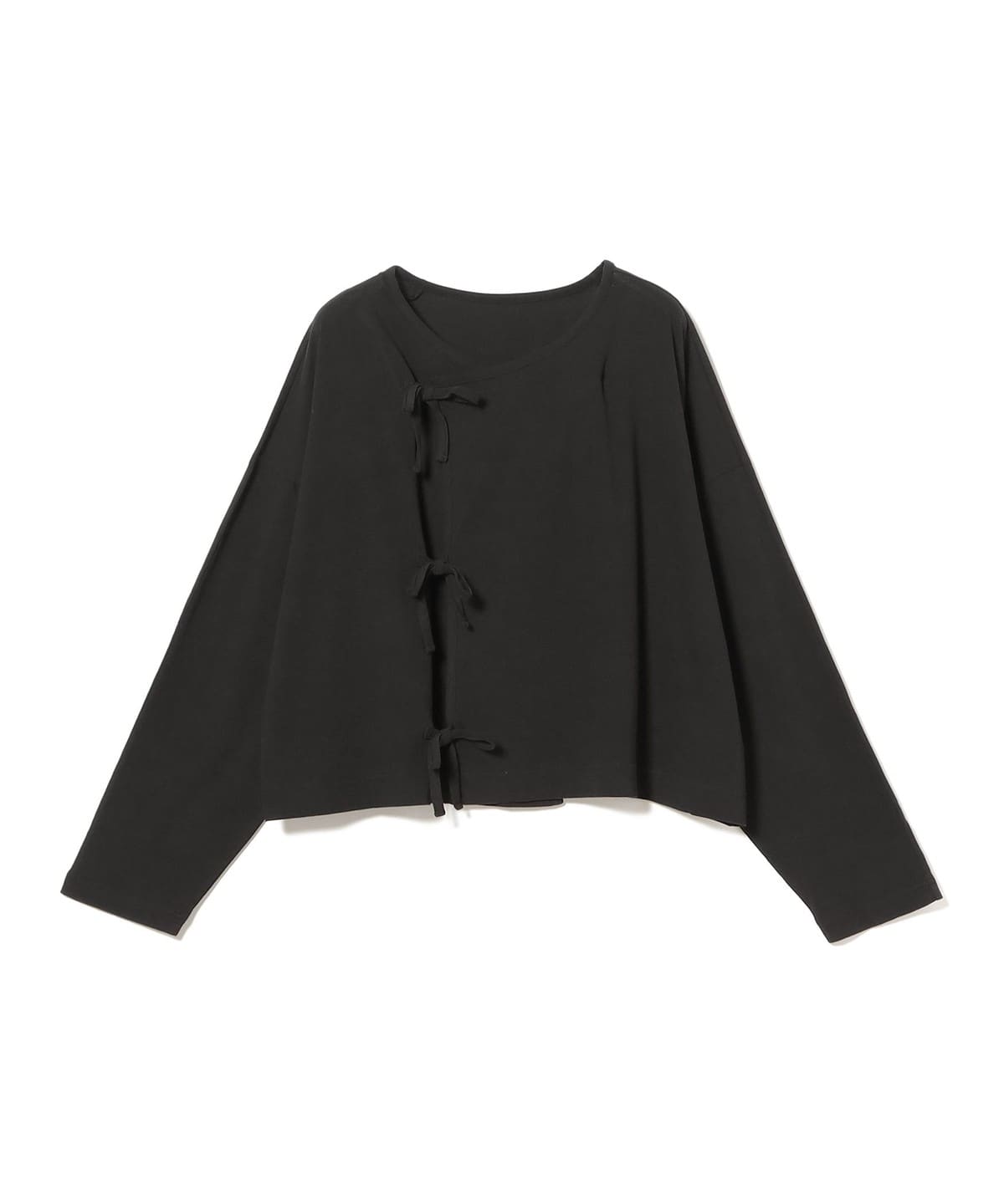 Viola Tie Long Sleeve Tee Tシャツ・カットソー WOMEN BLACK 0 Viola Tie Long Sleeve Tee Tシャツ・カットソー WOMEN BLACK 0