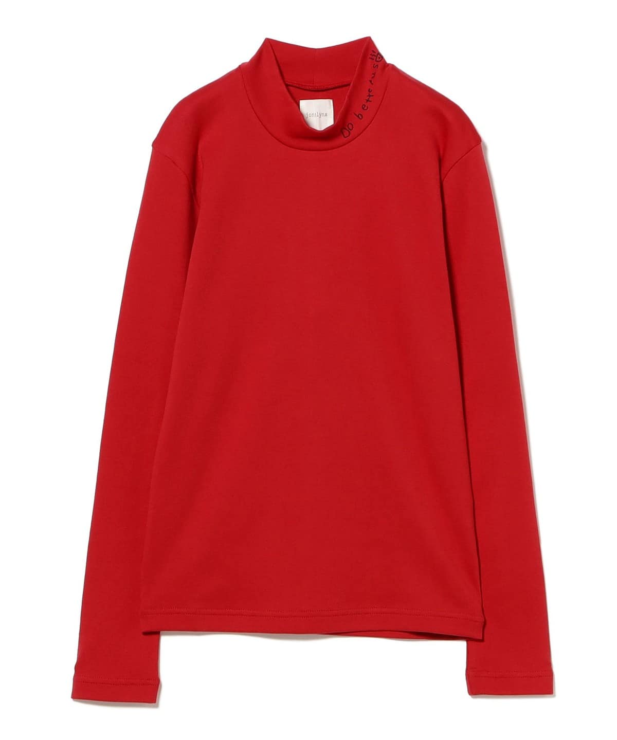 jonnlynx ジョンリンクス / smooth high neck Tシャツ・カットソー WOMEN RED ONE SIZE jonnlynx ジョンリンクス / smooth high neck Tシャツ・カットソー WOMEN RED ONE SIZE