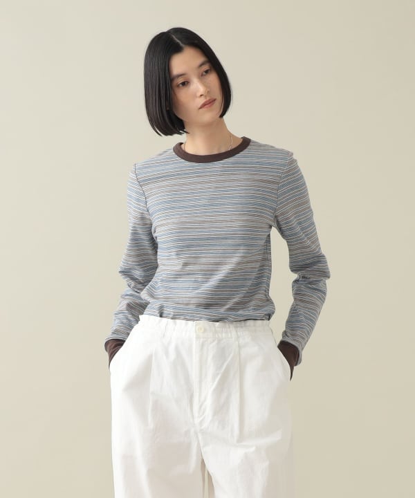 Bobbi Stripe Longsleeve Model：H170cm Size：